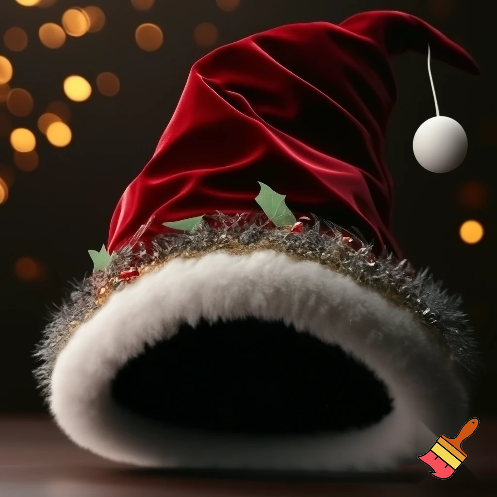 Christmas wizard hat