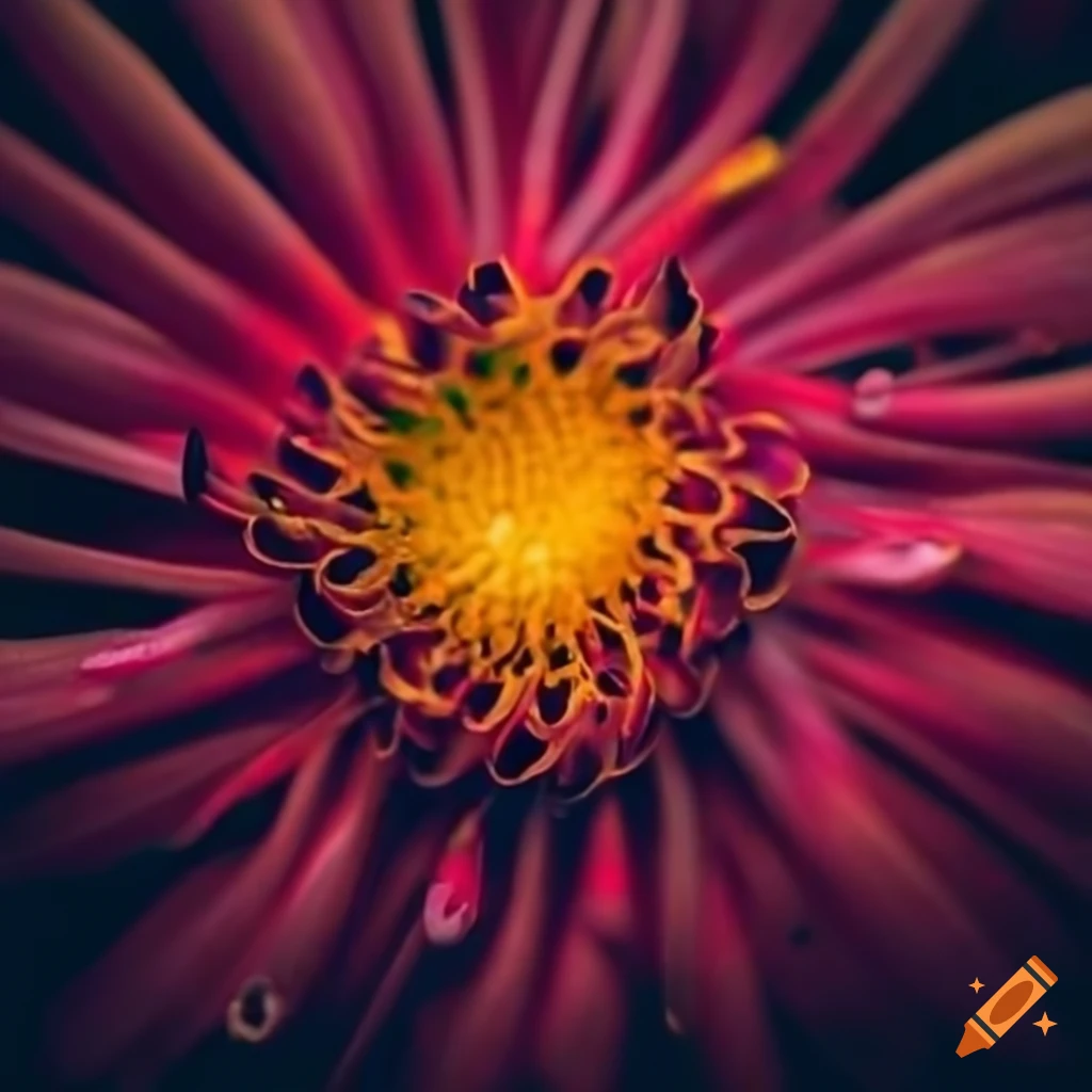 Ultra Macro Photo of a flower