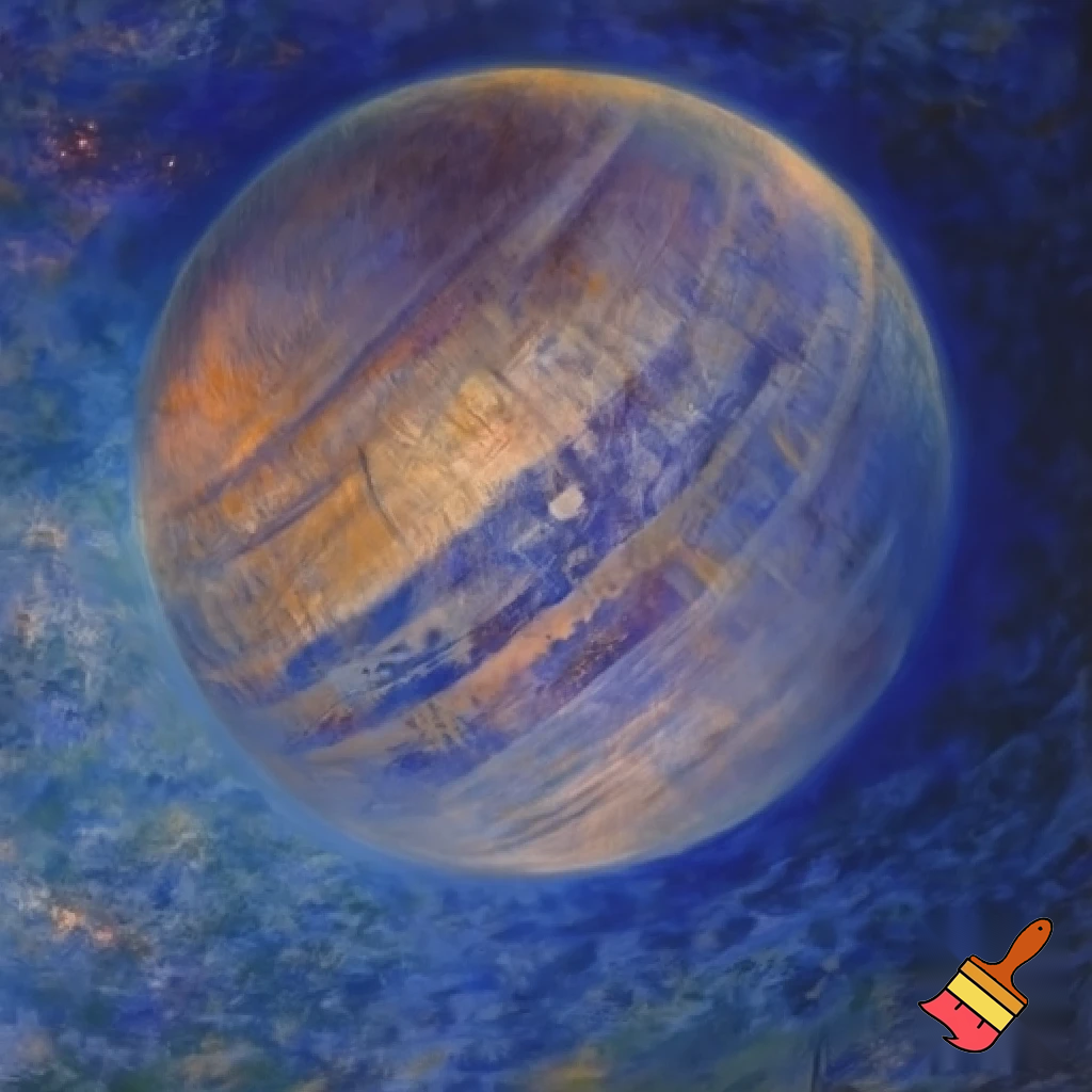 death star monet style