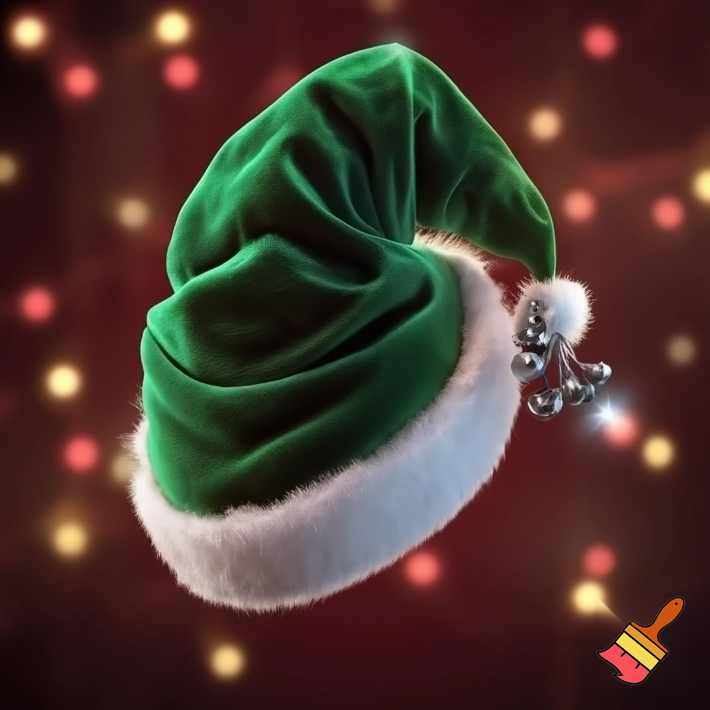 Elf hat Christmas elf hat velvet