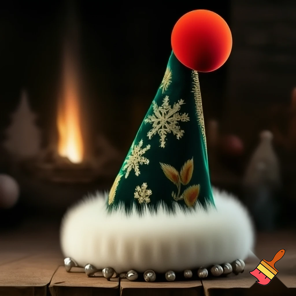 Christmas wizard hat