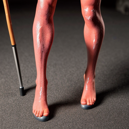 Candy walking stick walking