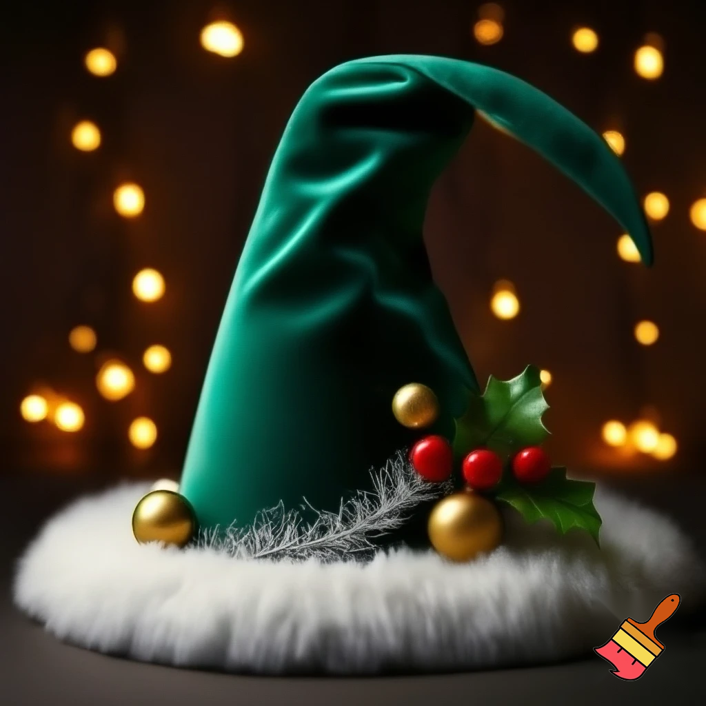 Christmas wizard hat