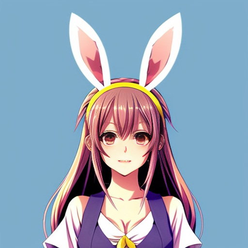 Top hats, Easter bun ears headband with bunny ears multicolour