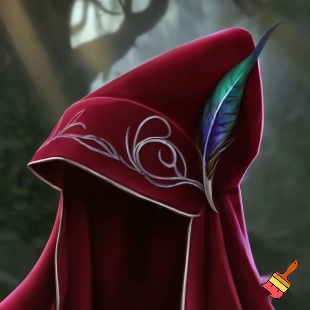 Velvet elf hat
