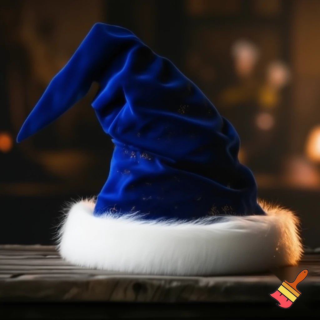 A wizard Christmas hat