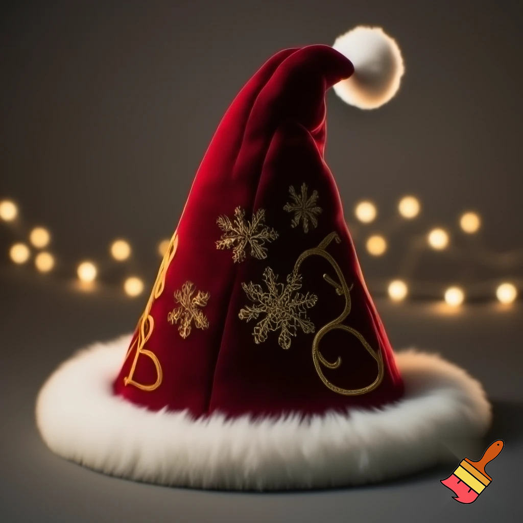 Christmas wizard hat