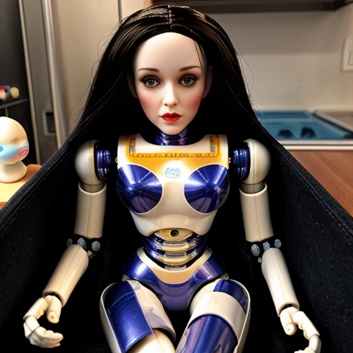robot woman doll