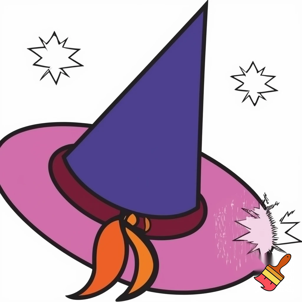 A wizard Christmas hat