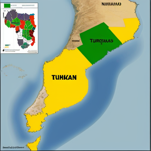 Turkish Republic of Northern Cyprus in 2030 with north Nicosia