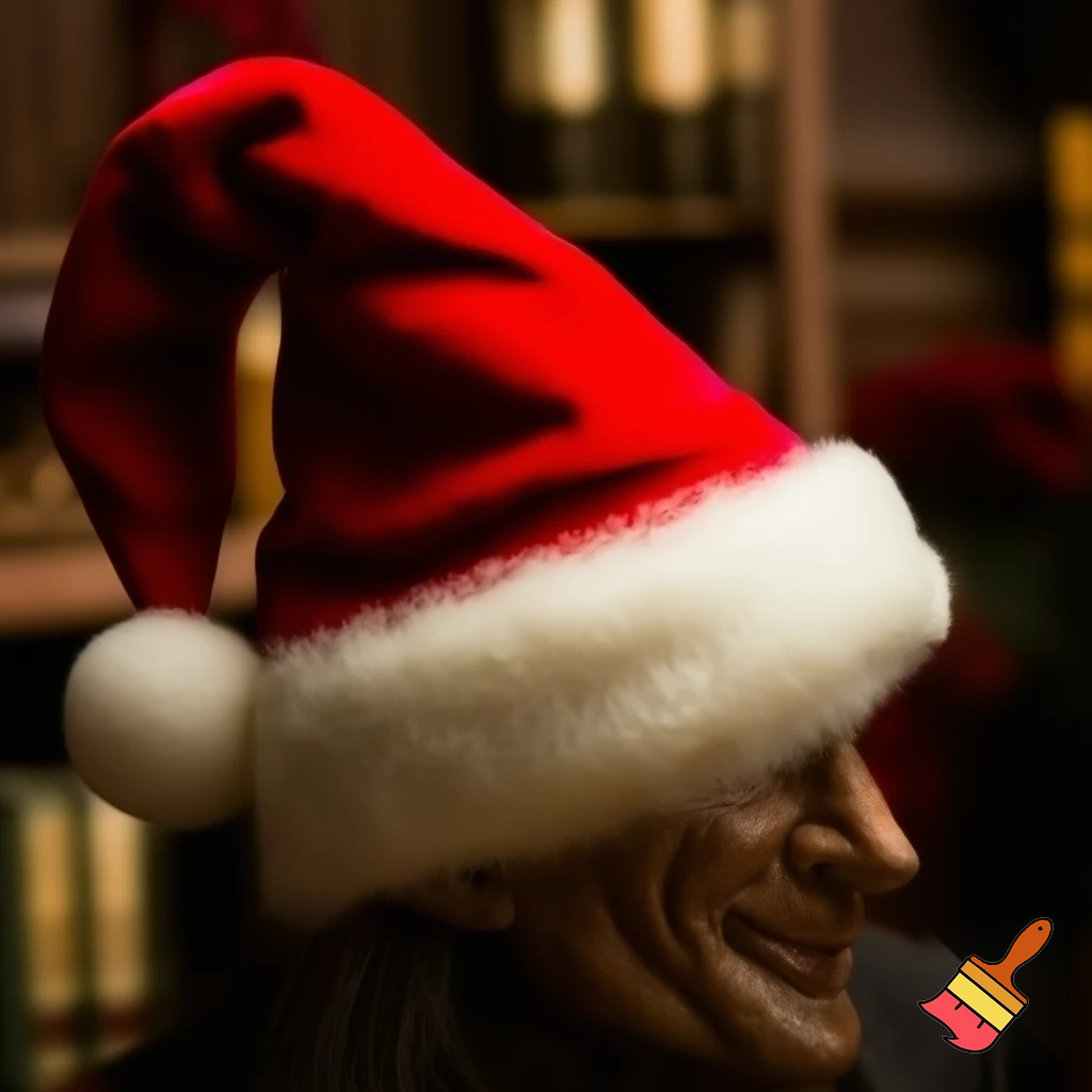 Wizard Christmas hat read