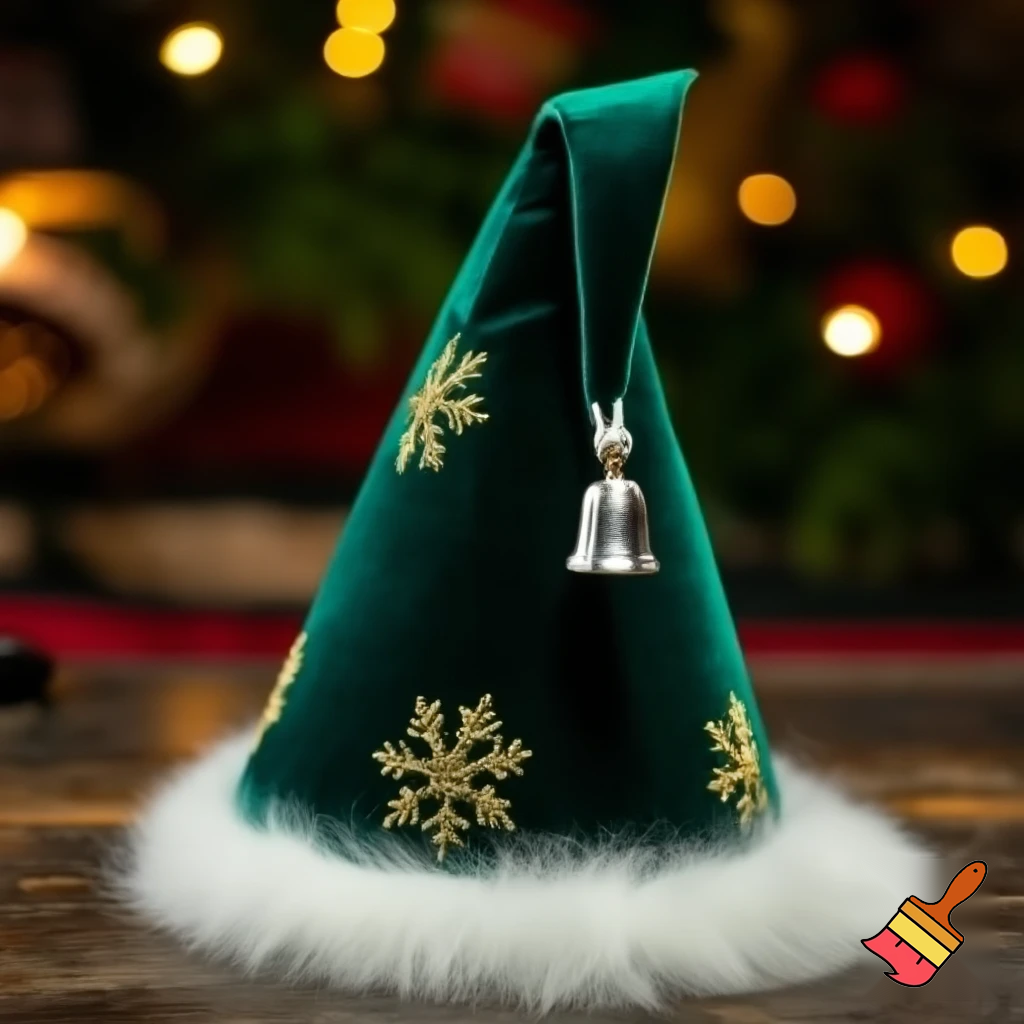 Christmas wizard hat