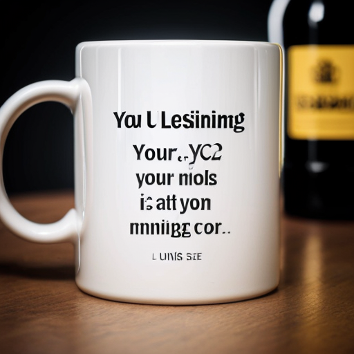 A mug with the words "listening to U2 turns you In to a mong"