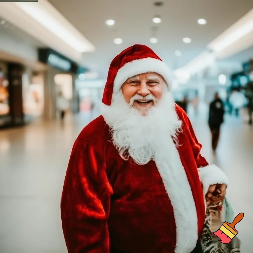 Santa Claus at Cranbourne shopping Centre