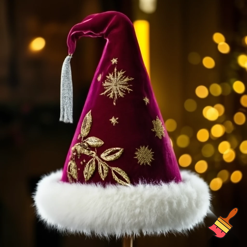Christmas wizard hat