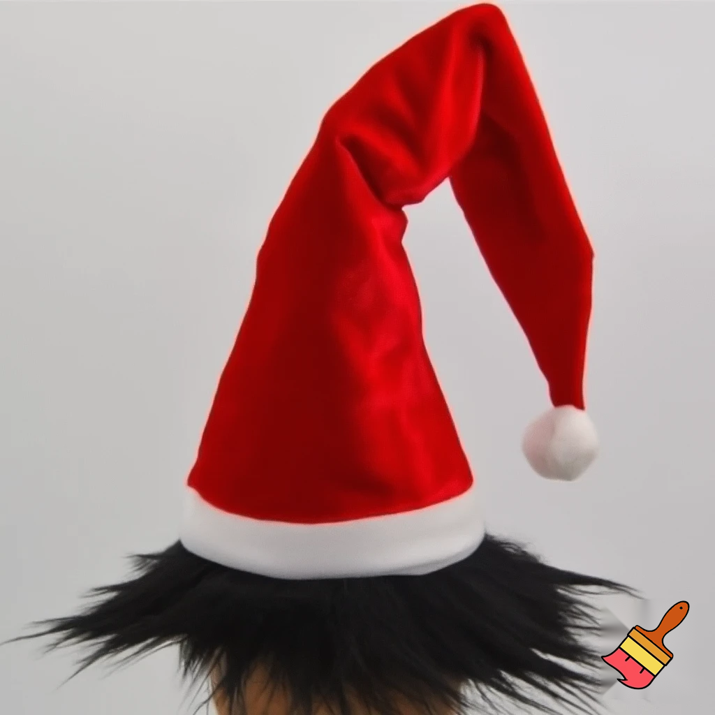  costume wizard hat Christmas hat costume red Santa Claus hat velvet