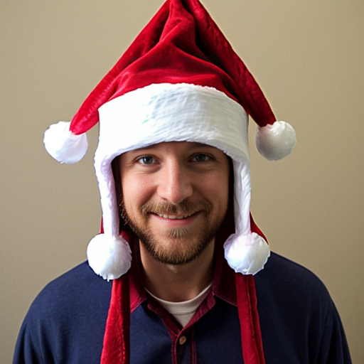 Christmas wizard hat costume