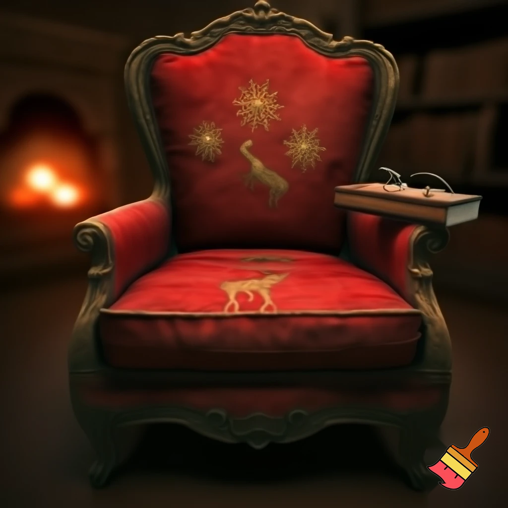 Santa Claus chair💫🌠⭐️🌟