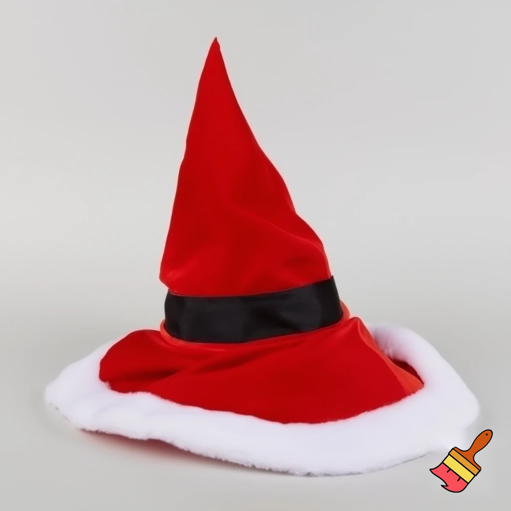 Santa closest wizard hat