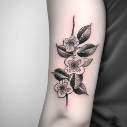 may birth flower tattoo