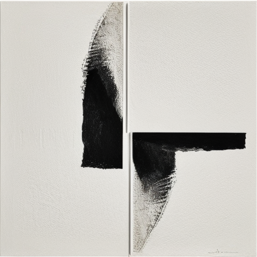 "Abstract diptych art piece titled 'Pas de Deux' in the style of Ursula Voigtmann. Two vertical panels side-by-side with a continuous flow of lines connecting them. Fine etching style, minimalist abstract landscape inspired by Monistrol-d’Allier. Rhythmic, delicate black ink lines on textured off-white handmade paper. Deep artistic intaglio texture, subtle organic shapes suggesting cliffs and motion. Elegant, airy, and sophisticated graphic art."