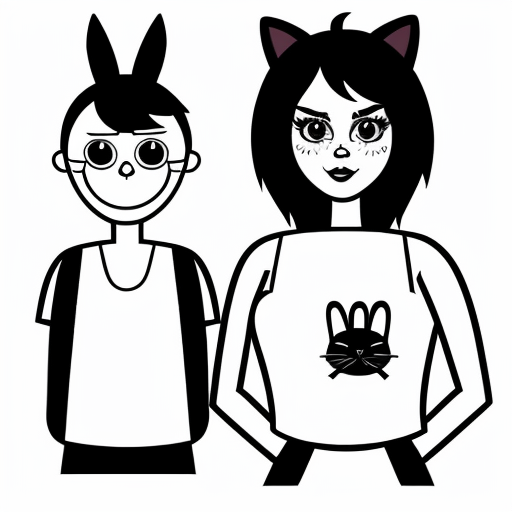 Show me what would happen if a boyfriend and girlfriend (Friday night funkin') were captured by female animatronics fnaf 2 , who then decided to make the boyfriend a girl (change his gender and appearance) and put the girl (boyfriend gender) in a cute, sexy bunny animatronic costume, and the wife girlfriend in a female animatronic cat costume. Both died in agony. How would the spirit of the girl (boyfriend gender) and his wife (girlfriend) react afterward?