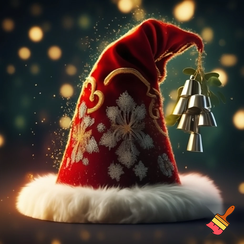 Christmas wizard hat