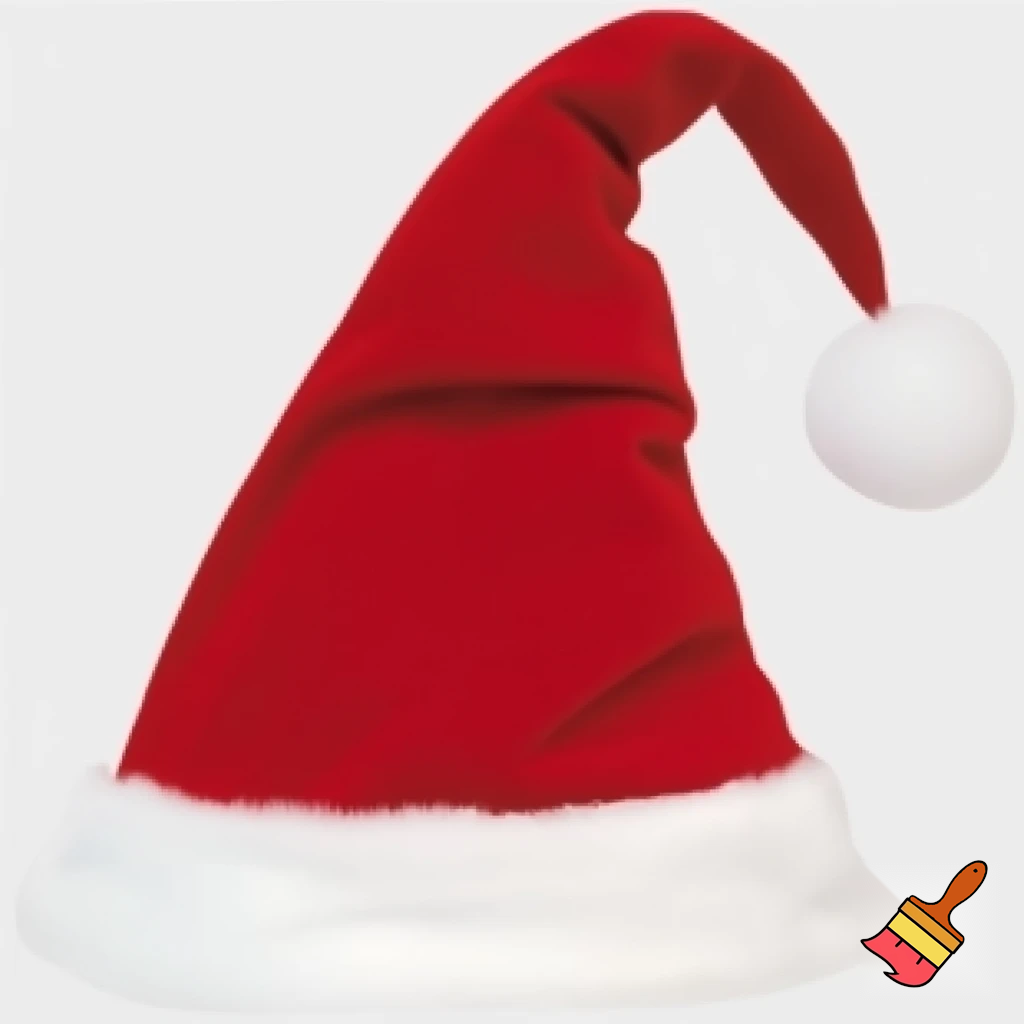 A wizard Christmas hat Santa Claus hat