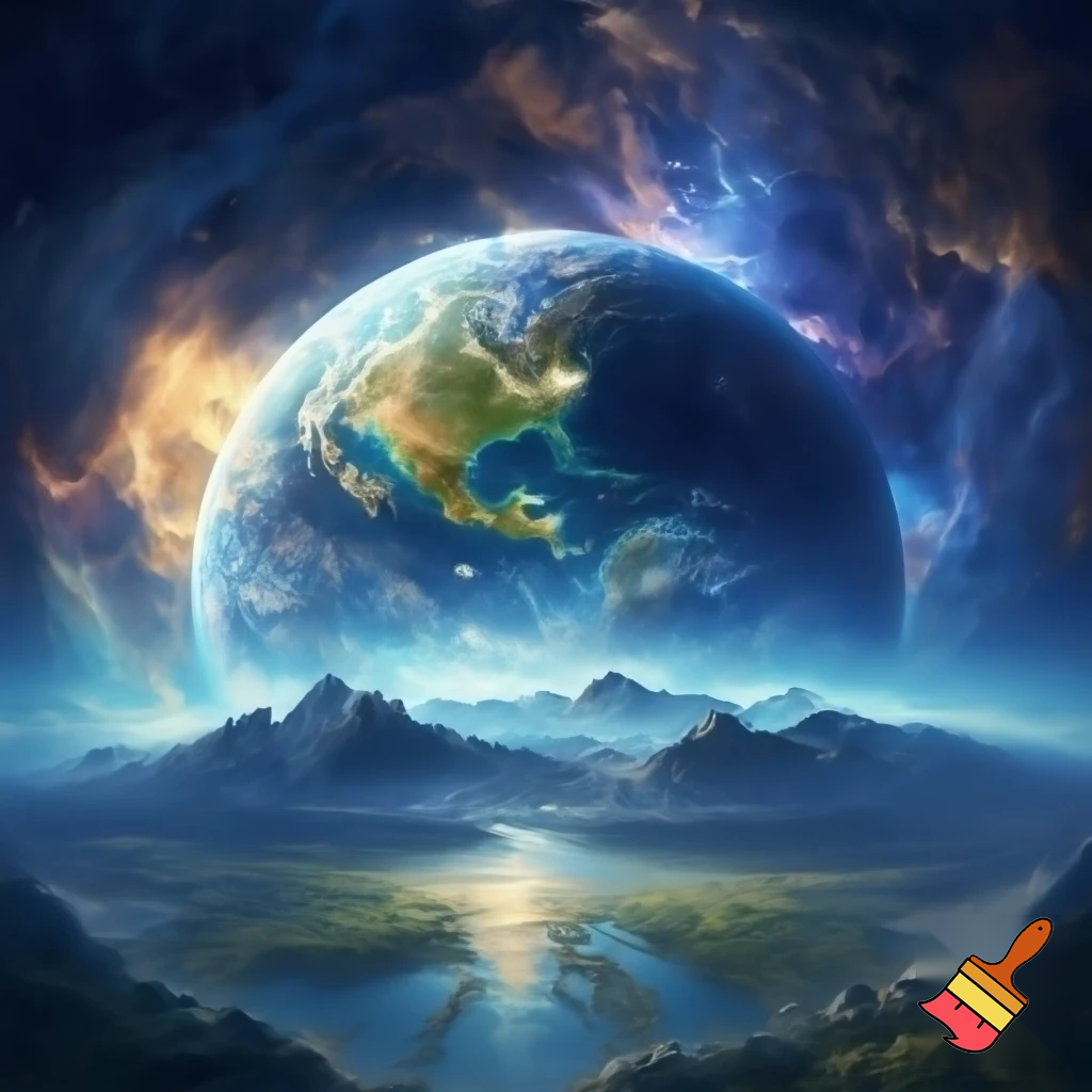 the earth according to the Bible