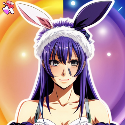 Easter bunny top hat headband, purple and white gold and silver