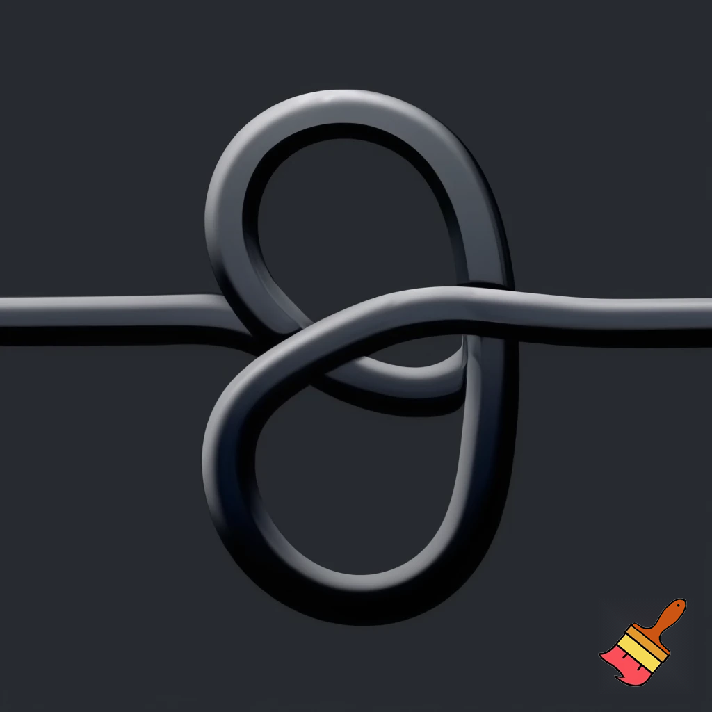 icon of climbing figure 8 knot 