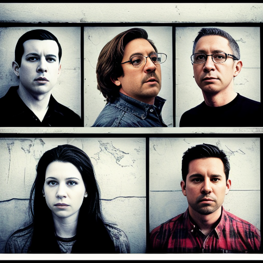 the wall of a reastrant
