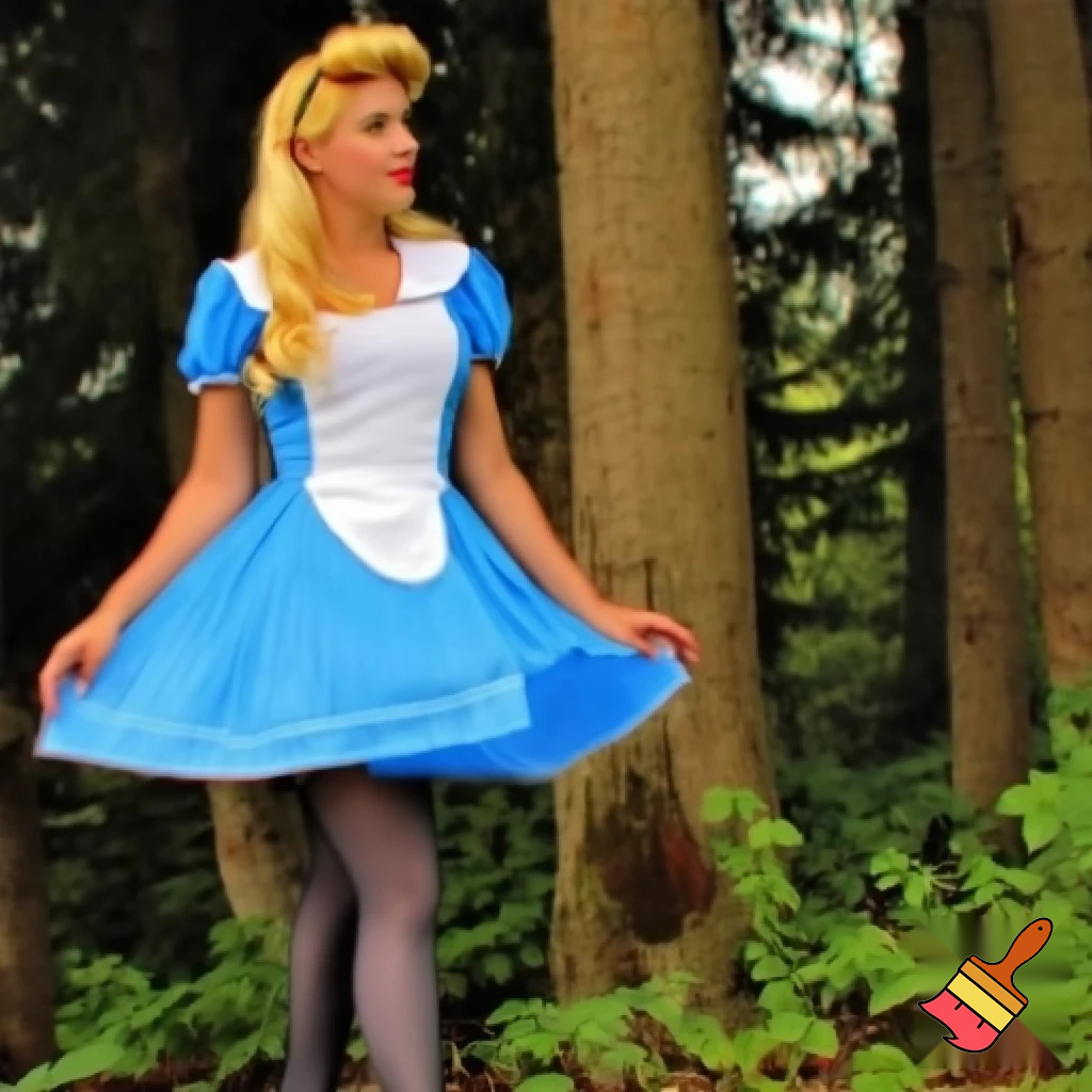 Alice in Wonderland, sexy Alice Wonderland boobies