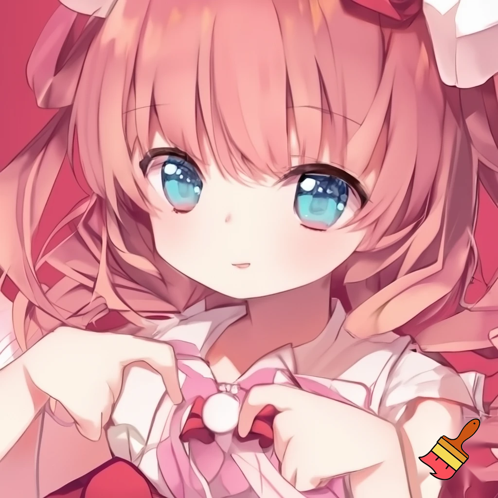 Kawaii anime girl 
