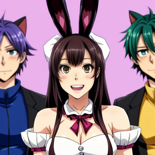 Show me what would happen if a boyfriend and girlfriend (Friday night funkin') were captured by female animatronics fnaf 2 , who then decided to make the boyfriend a girl (change his gender and appearance) and put the girl (boyfriend gender) in a cute, sexy bunny animatronic costume, and the wife girlfriend in a female animatronic cat costume. Both died in agony. How would the spirit of the girl (boyfriend gender) and his wife (girlfriend) react afterward?The boyfriend is gender (fnf) and looks like a bunny girl in spirit. How will his wife Girlfriend react to him becoming a girl?