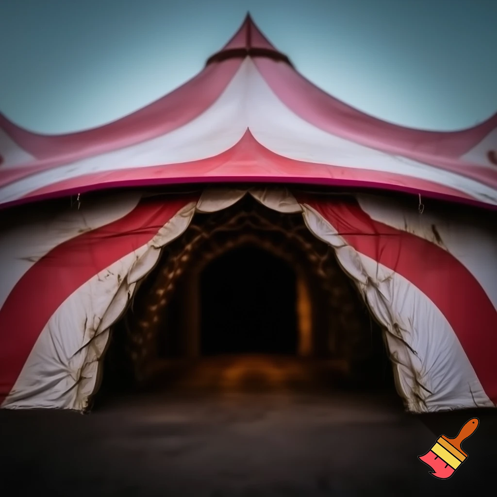 A circus tent circus tent magic maze house