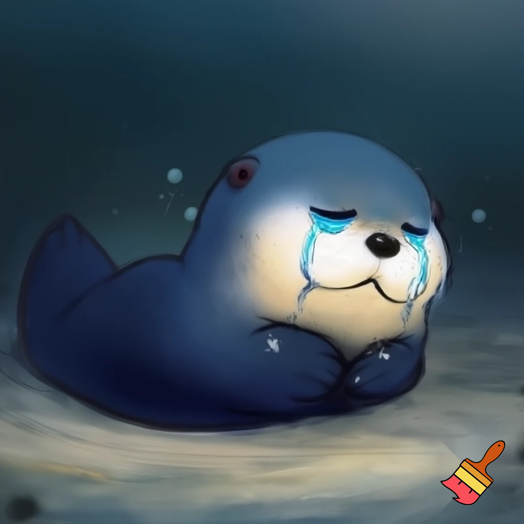 Oshawott The Sea Otter Pokémon Crying