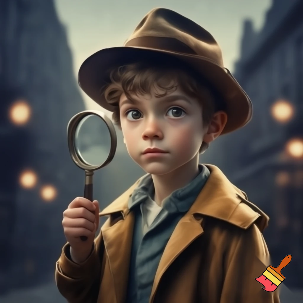 A boy that wants to be a detective when he’s older

