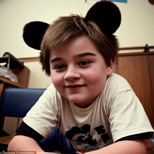 Niño ruso, niño oso animal, algo gordito, lo suficiente como para poder llamarle gordo, es un niño irritante, constantemente intenta ser bueno pero no lo consigue nunca, posee una gran semi uniceja, sus cejas  son pronunciada y pobladas, tanto que casi forman una uniceja, sin embargo no llega a tocarse y esta en un extraño limbo. es un niño promedio que no destaca ni negativamente ni positivamente, no es lo suficientemente feo como para que alguien se burle de el, no es lo suficientemente lindo como para que las chicas le hablen, solo esta ahi, aveces no se nota
