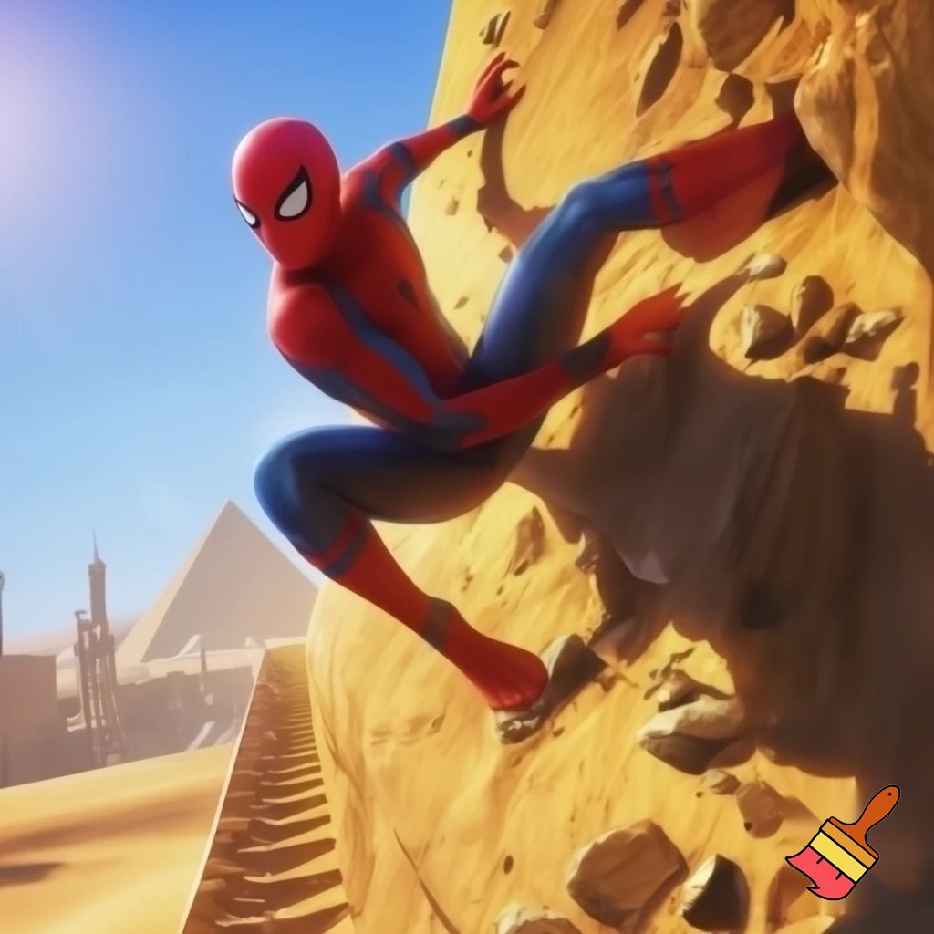 genera l'uomo ragno che scale monte cairo