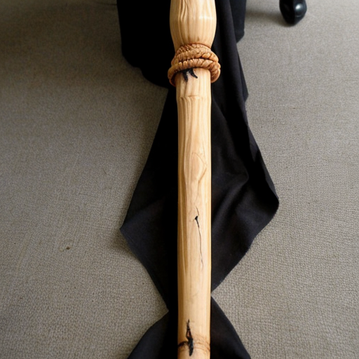 Witches walking stick magic walking stick