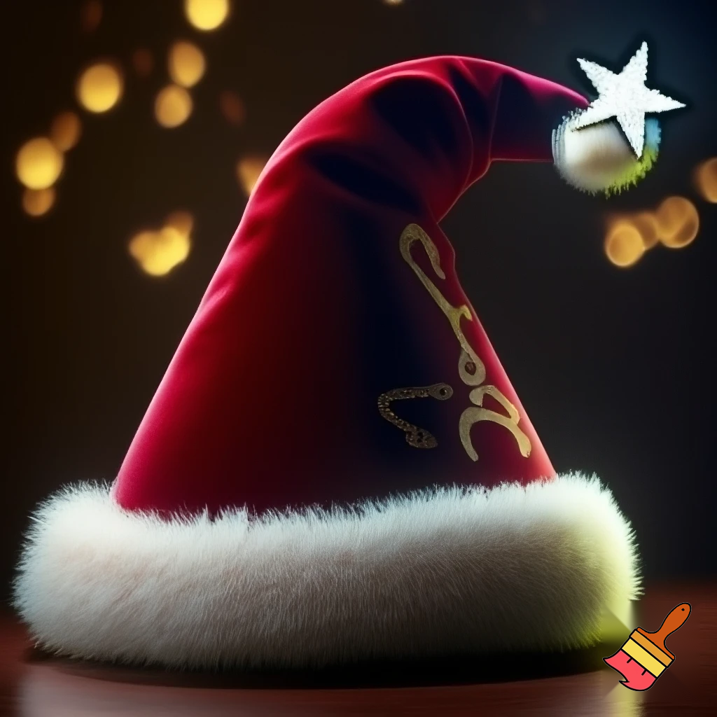 A wizard Christmas hat