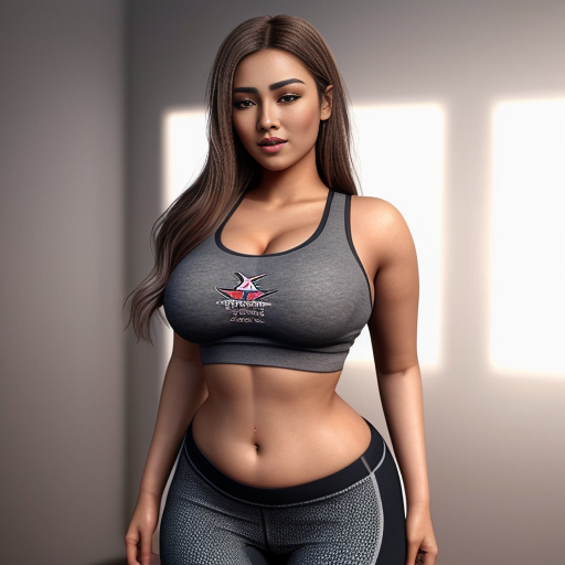 Generate a Nepali women with a good looking curvy chubby body in her crop top and yoga pants which is tight to her curves and looks amazingly beautiful and make it look hyper realistic no distortions or extra fingers or anything 