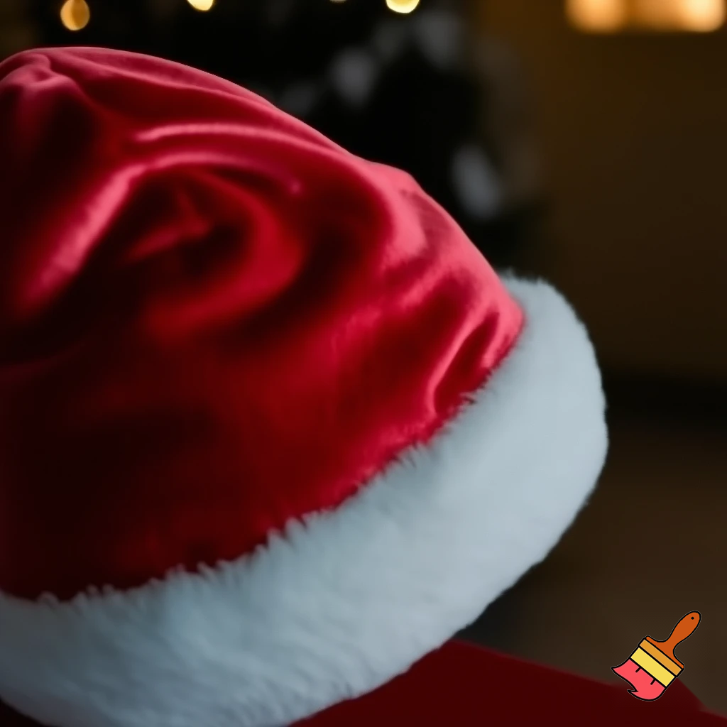 Christmas hat, Santa Claus hat velvet