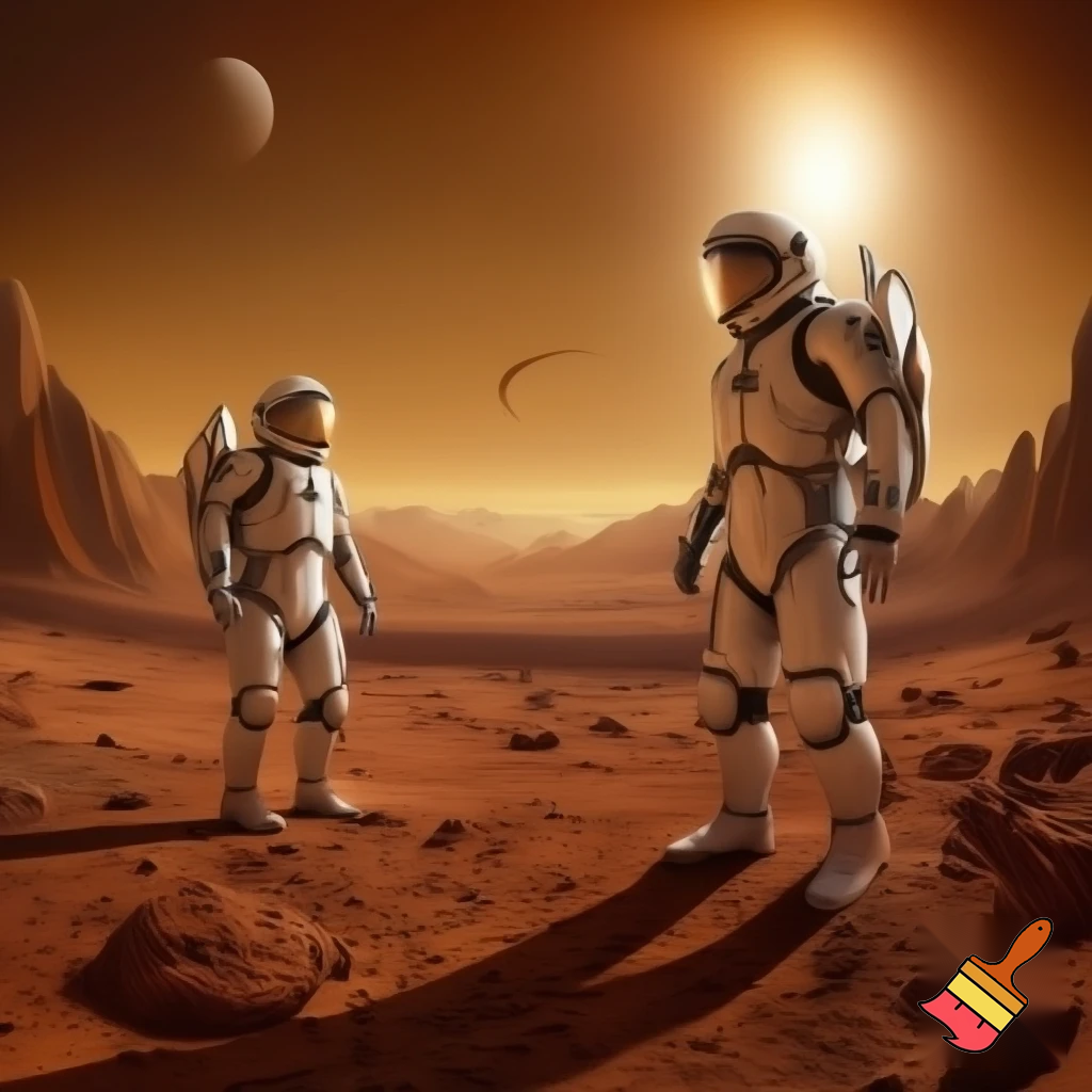 Erdmännchen am Mars