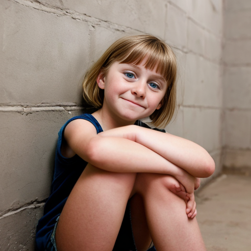 12 letnia dziewczynka z pięknymi blond włosami, zielonymi oczami odrobinę przypominająca księżniczkę roszpunkę ale nie za bardzo i w trochę krótrzych włosach, musi płakać i siedzieć pod ścianą w szkole 