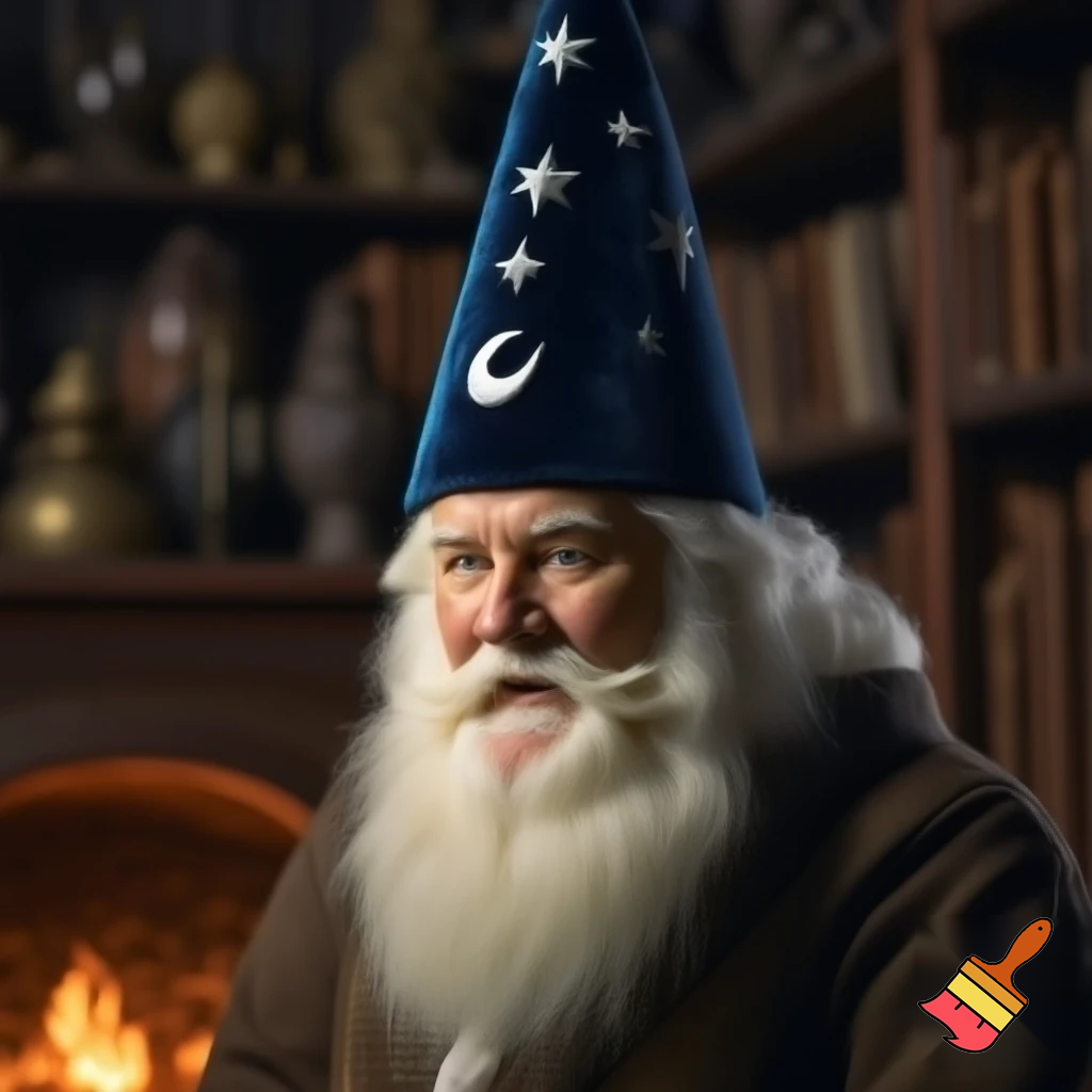 Santa Claus wizard hat