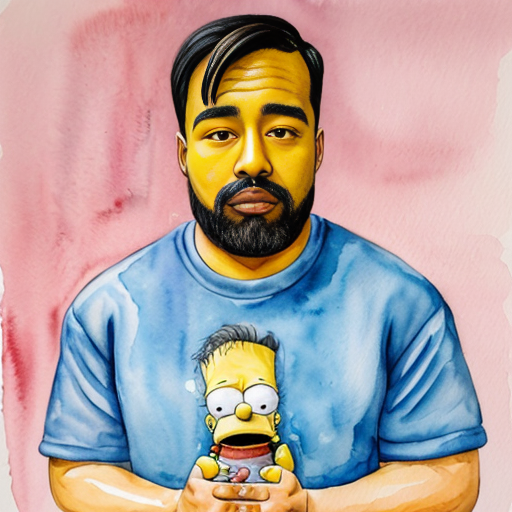 Simpsons Yeezy man

