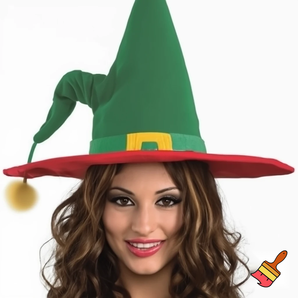 Christmas wizard hat