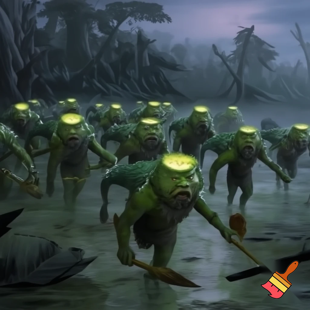 An army of Kappa's (the fictional character)